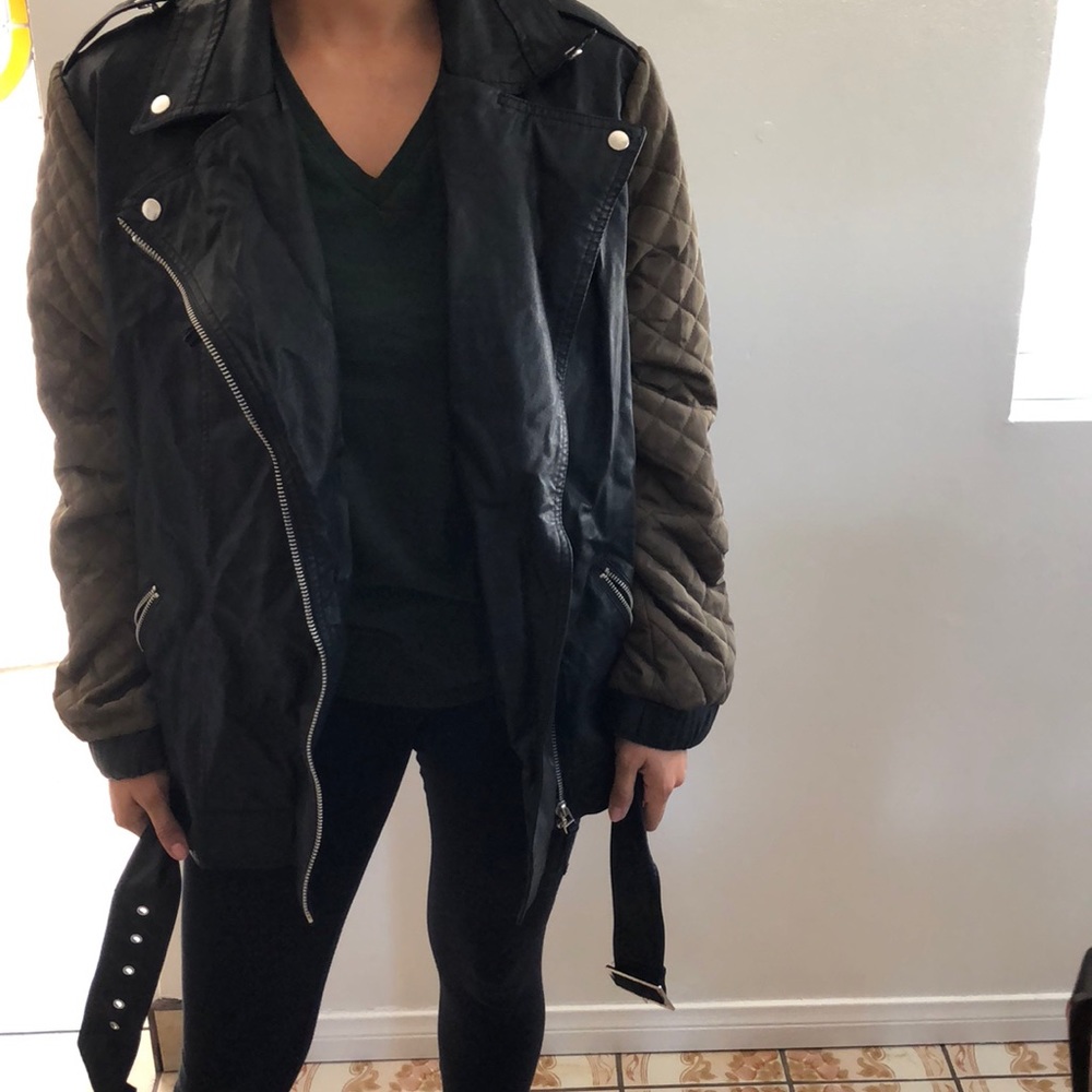 Black going out jacket from forever 21